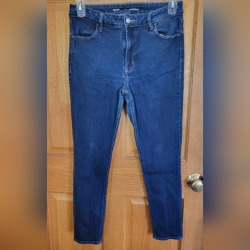 High Rise Super Skinny Jeans